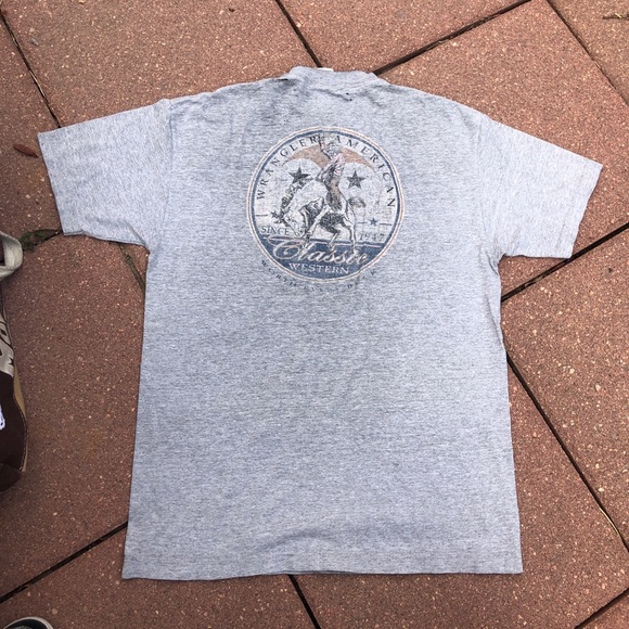 vintage wrangler tee